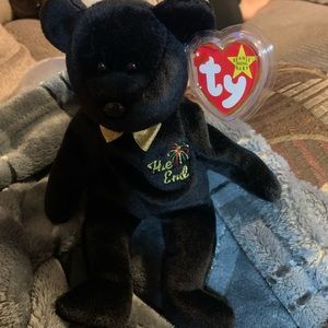Ty 1999 The End Bear Beanie Baby